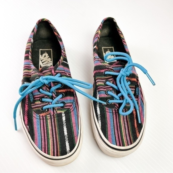 VANS Authentic Guate Stripe Sneaker Womens 6 Guatemalan Stripe lace up - Picture 2 of 9